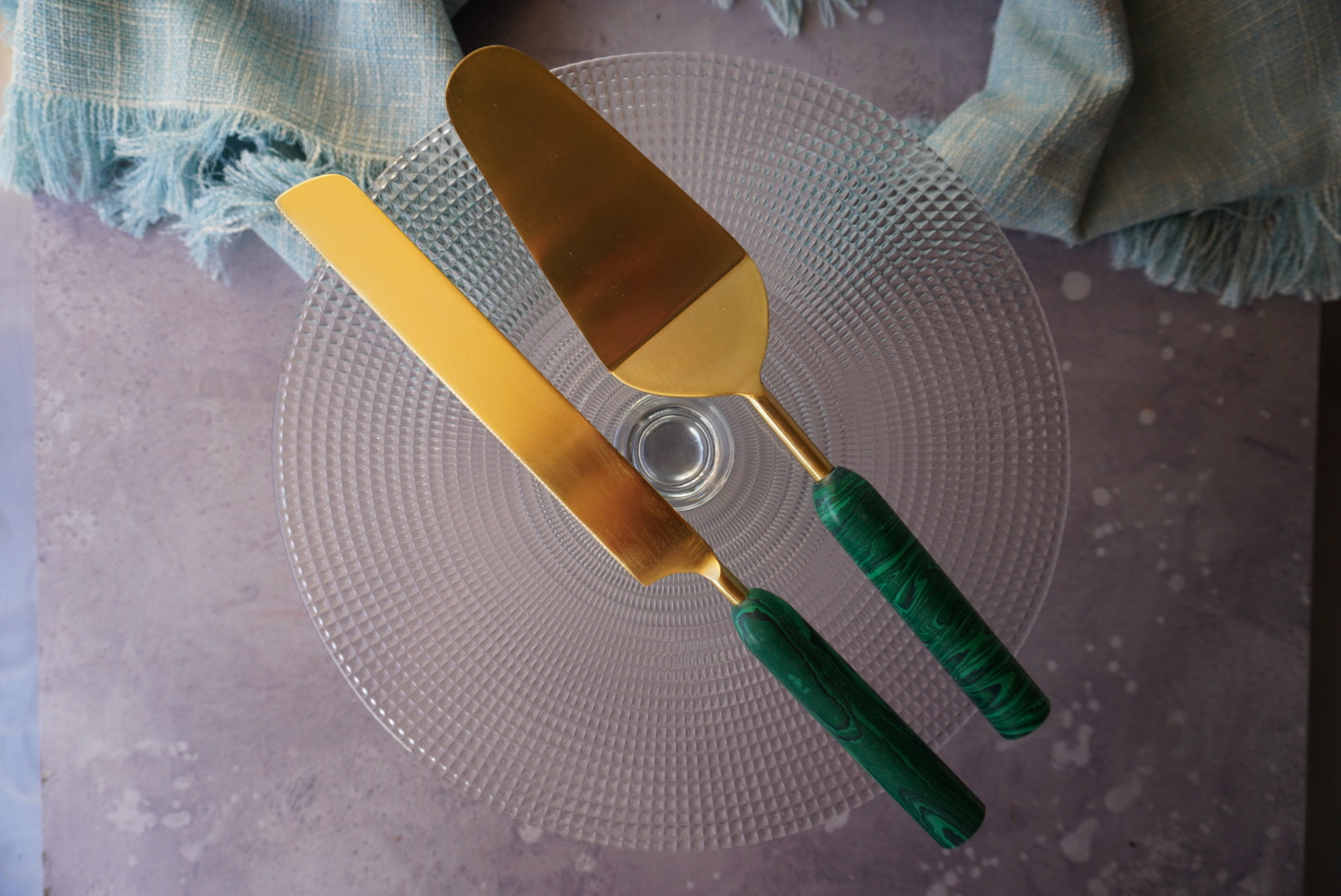 Stonedust Cake Carving Set