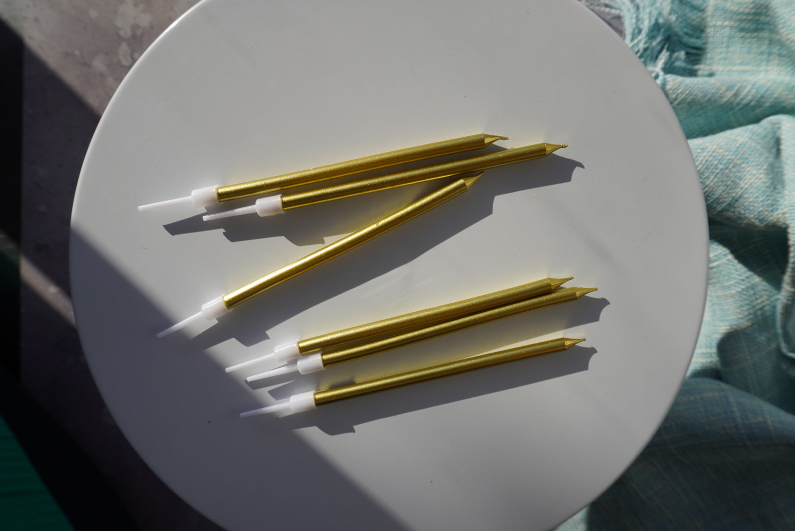 Golden Birthday Candle (3)
