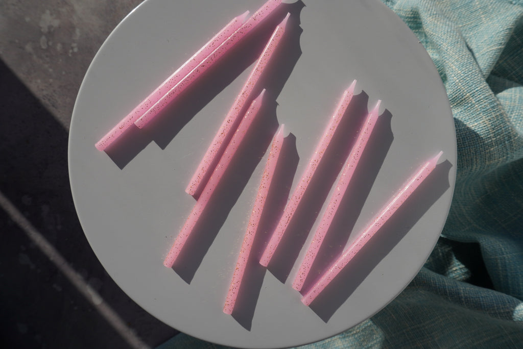 Glitter Birthday Candle (3)
