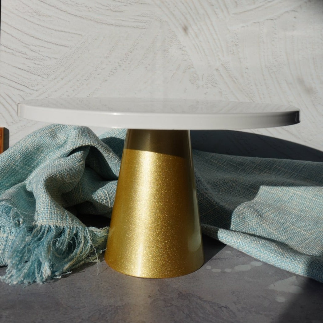 Golden Cake Stand